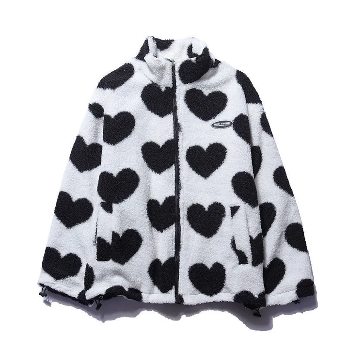 Ella - Double-Sided Heart Coat