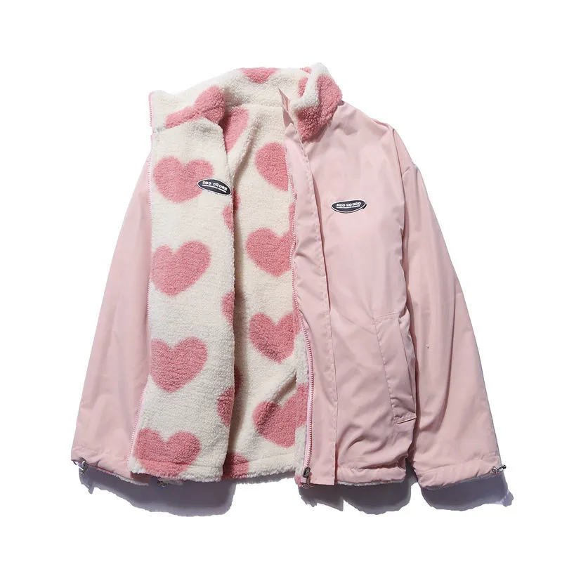 Ella - Double-Sided Heart Coat