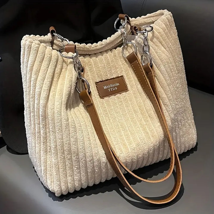 Zara – Corduroy Tote Bag