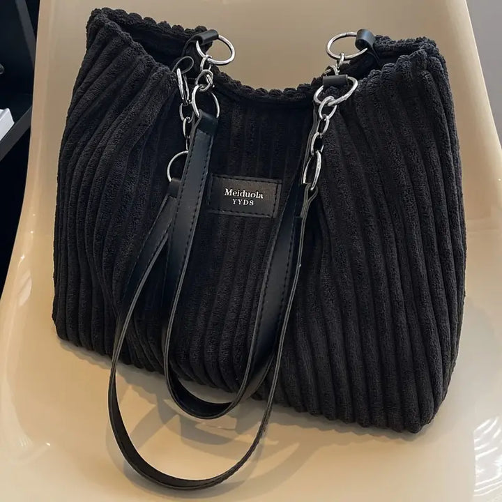 Zara – Corduroy Tote Bag