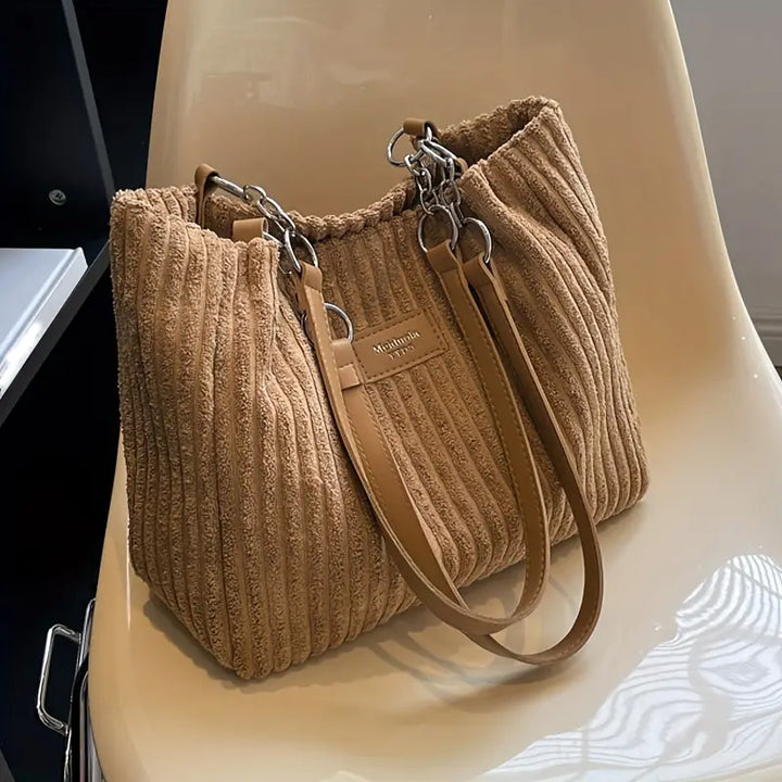 Zara – Corduroy Tote Bag